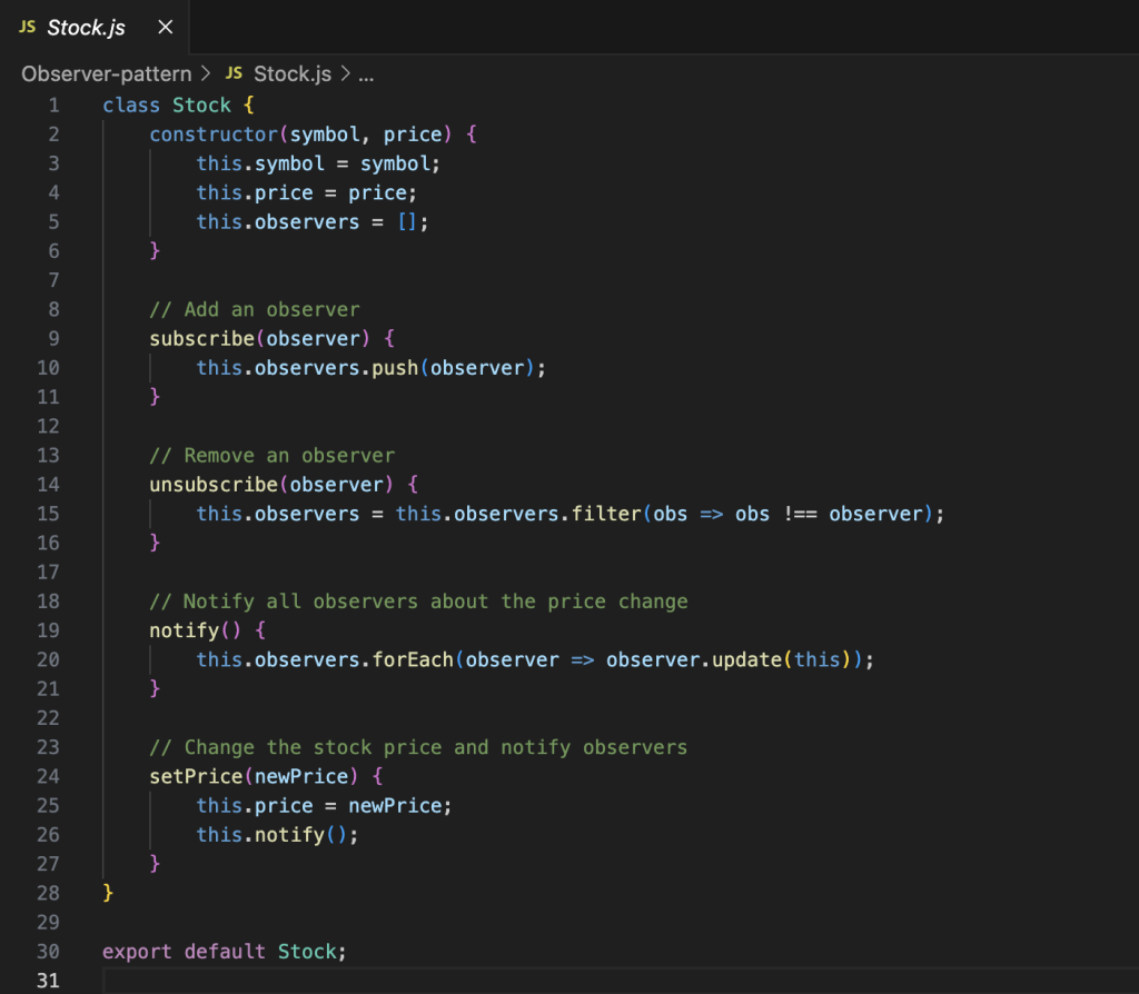 Observer Pattern